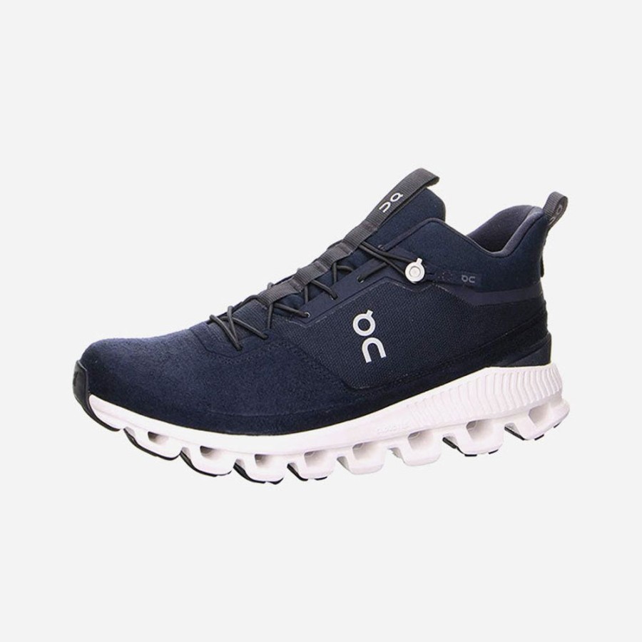 Men'S On Running | On-Running Men'S Cloud Hi Monochrome/Navy