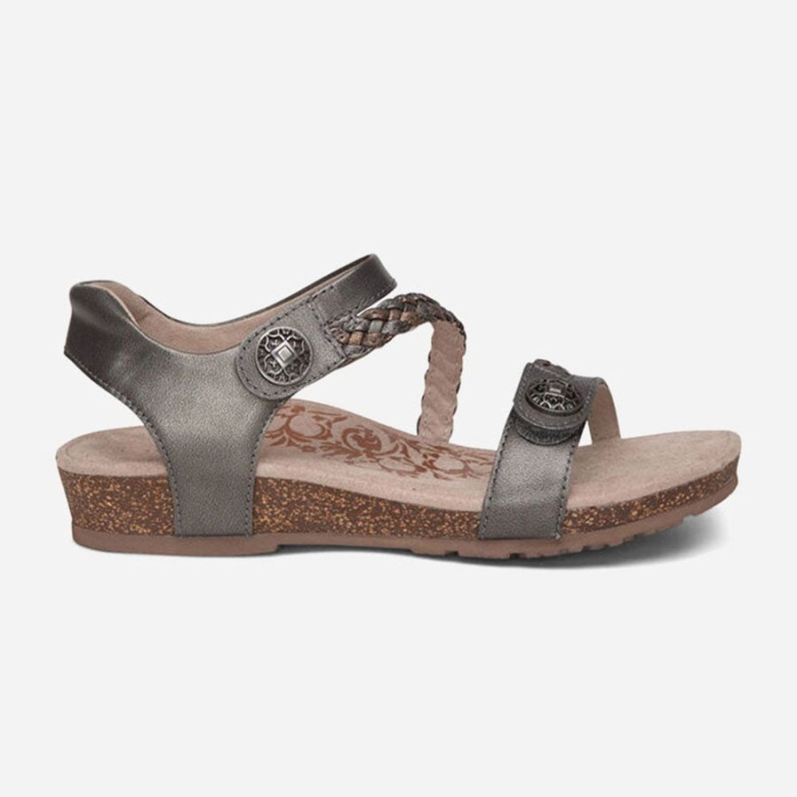 Women'S Aetrex | Aetrex Jillian Gunmetal