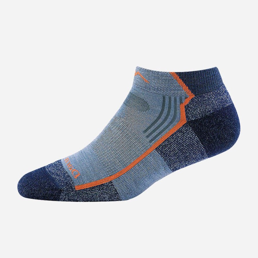 Socks Darn Tough | Darn Tough Hiker No Show With With Light Cushion Denim