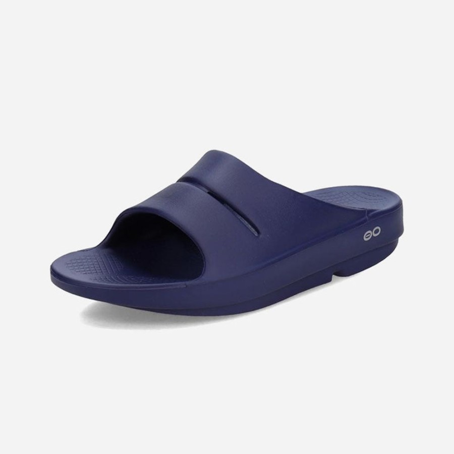 Women'S Oofos | Oofos Ooahh Navy