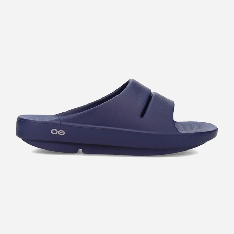 Women'S Oofos | Oofos Ooahh Navy