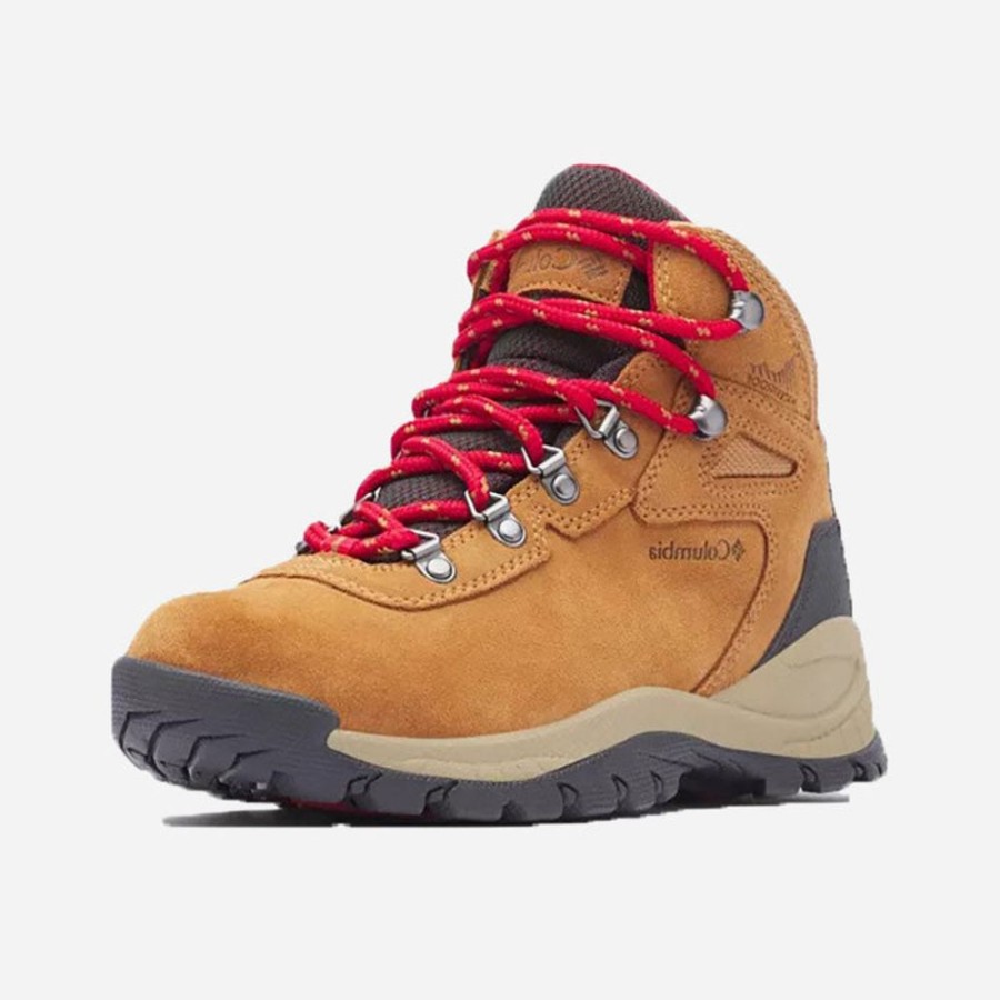 Women'S Columbia | Columbia Newton Ridge Plus Waterproof Elk/Mountain Red