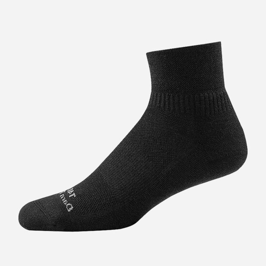 Socks Darn Tough | Darn Tough Tactical 1/4 Cushion Black