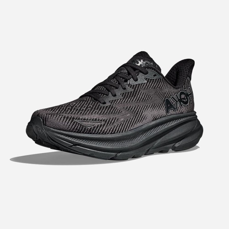 Men'S Hoka | Hoka Men'S Clifton 9 Gtx Black/Black