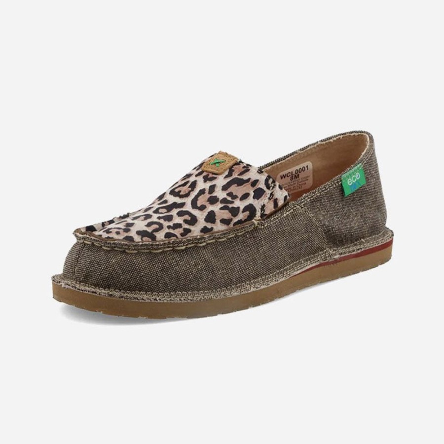 Women'S Twisted X | Twisted X Slip-On Loafer Dust/Leopard