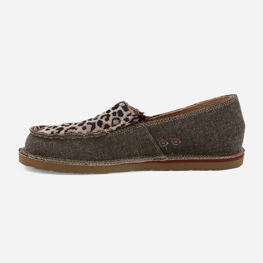 Women'S Twisted X | Twisted X Slip-On Loafer Dust/Leopard