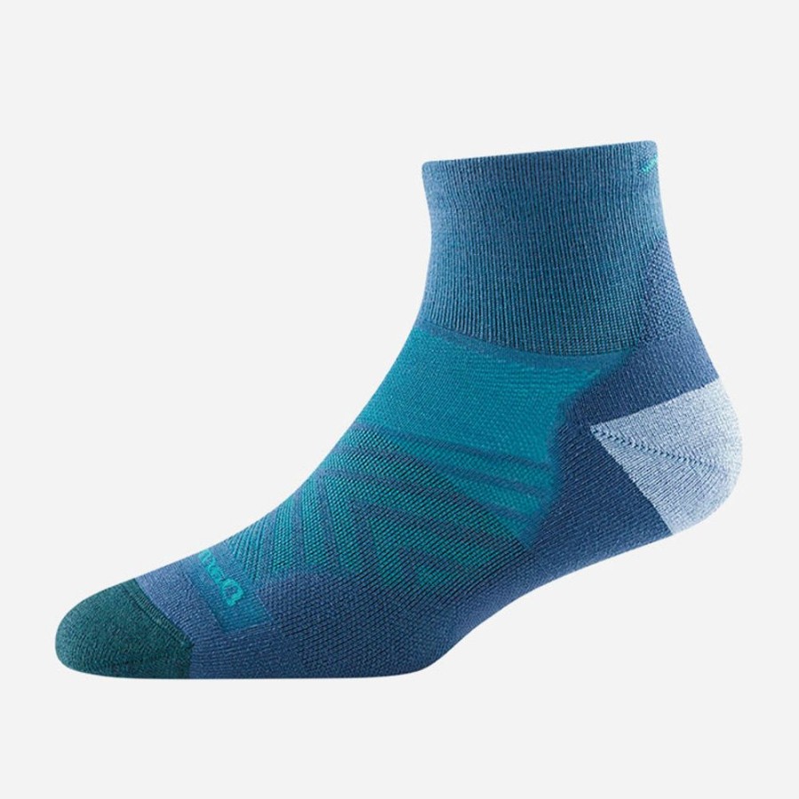 Socks Darn Tough | Darn Tough Run 1/4 Ultra Lightweight With Cushion