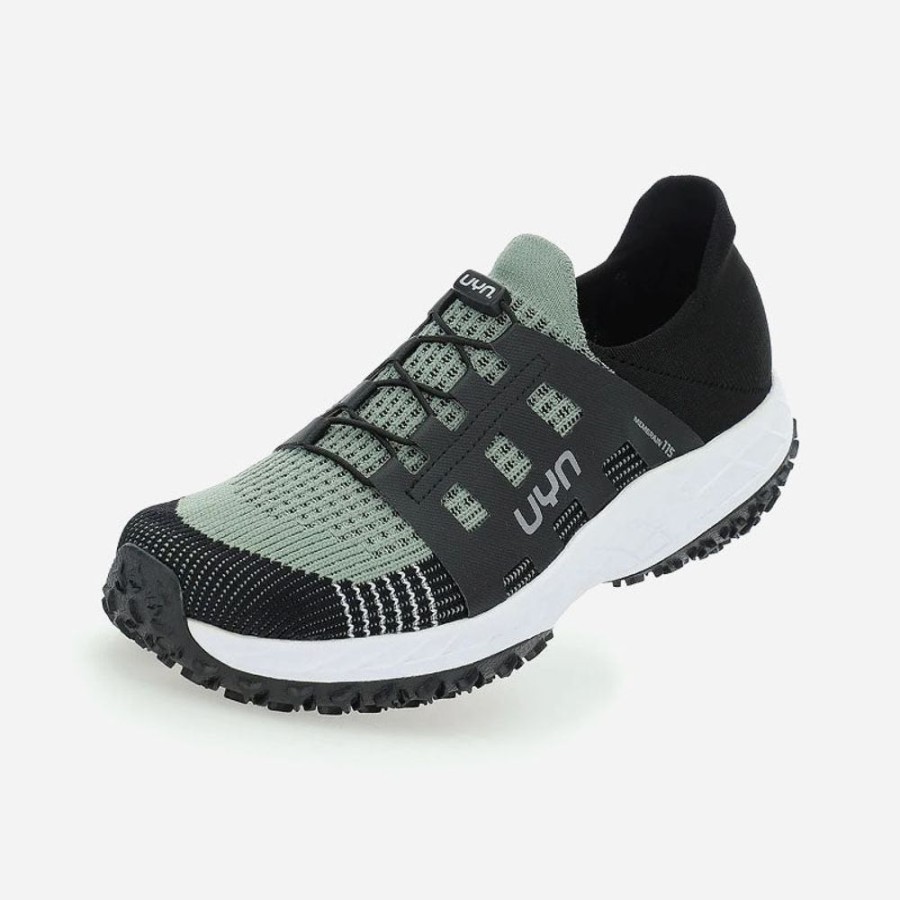 Men'S UYN | Uyn Men'S Bucefalo White Sole Sage Green/Black