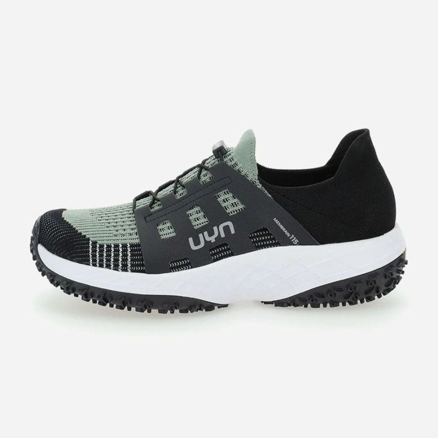 Men'S UYN | Uyn Men'S Bucefalo White Sole Sage Green/Black