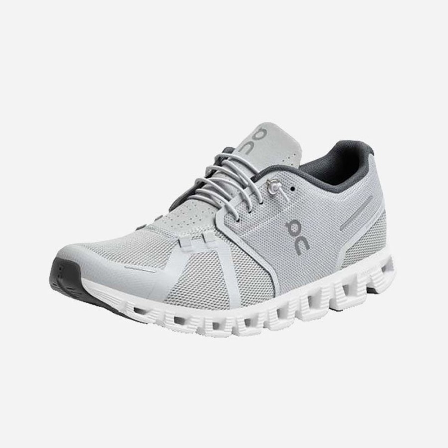 Men'S On Running | On-Running Men'S Cloud 5 Glacier/White