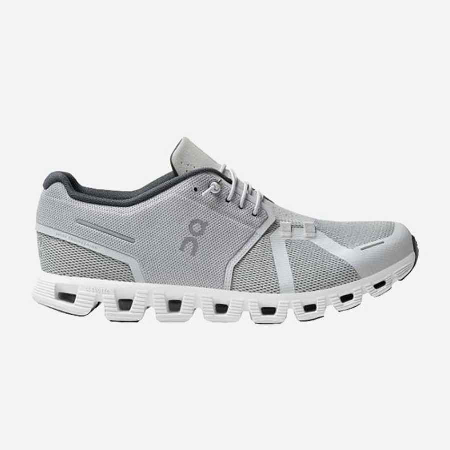 Men'S On Running | On-Running Men'S Cloud 5 Glacier/White