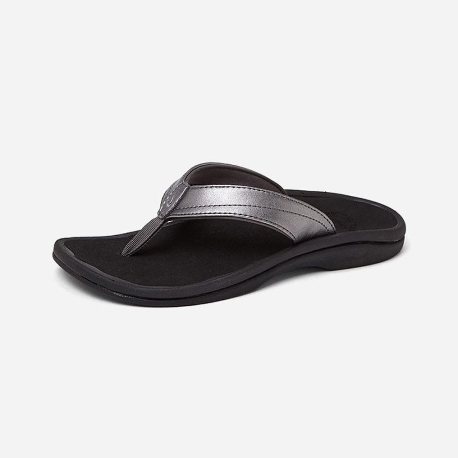 Women'S OLUKAI | Olukai Ohana Pewter/Black