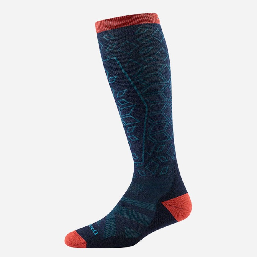 Socks Darn Tough | Darn Tough Traverse Otc Lightweight With Cushion With Padded Shin