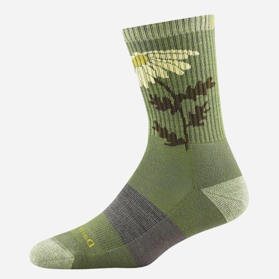 Socks Darn Tough | Darn Tough Queen Bee Micro Crew Lightweight With Cushion