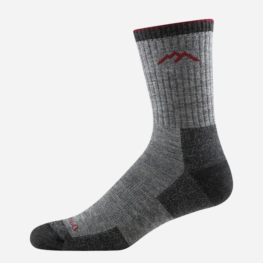 Socks Darn Tough | Darn Tough Men'S Hiker Micro Crew Midweight With Cushion