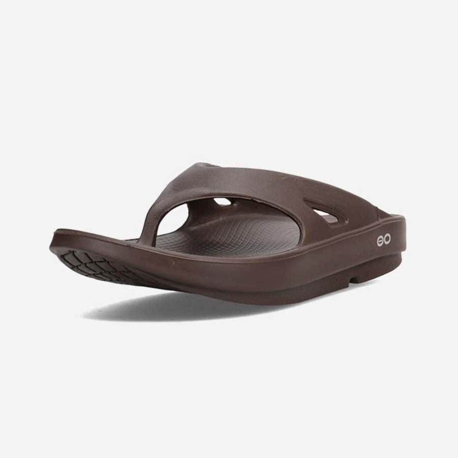 Women'S Sole Provisions | Oofos Unisex Ooriginal Mocha