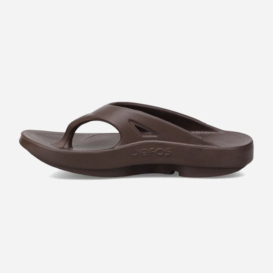 Women'S Sole Provisions | Oofos Unisex Ooriginal Mocha