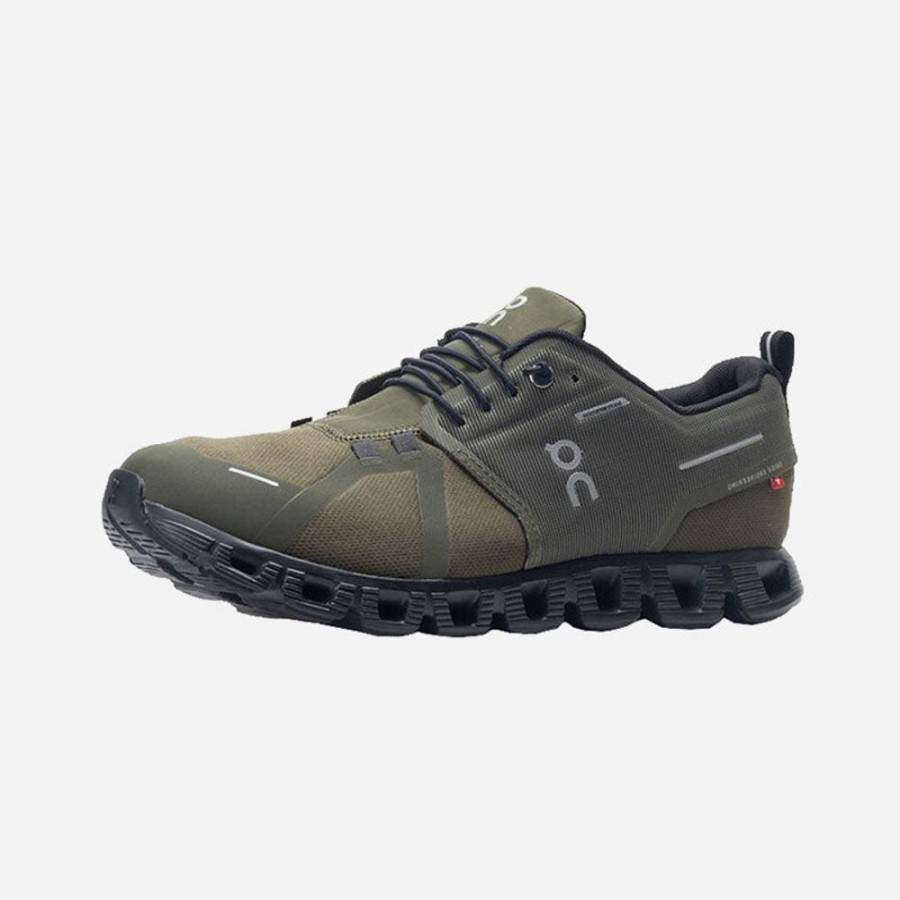 Women'S Sole Provisions | On Running Cloud 5 Waterproof Olive/Black