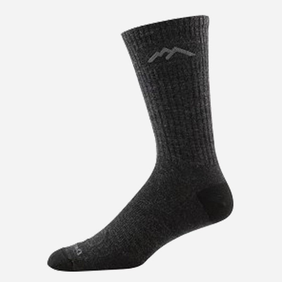 Socks Darn Tough | Darn Tough Standard Issue Mid Calf Light Charcoal