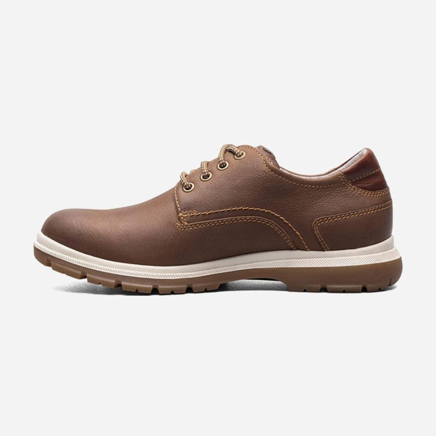 Men'S Sole Provisions | Florsheim Lookout Plain Toe Oxford Brown