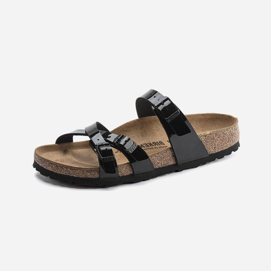 Women'S Birkenstock | Birkenstock Franca Birko-Flor Black