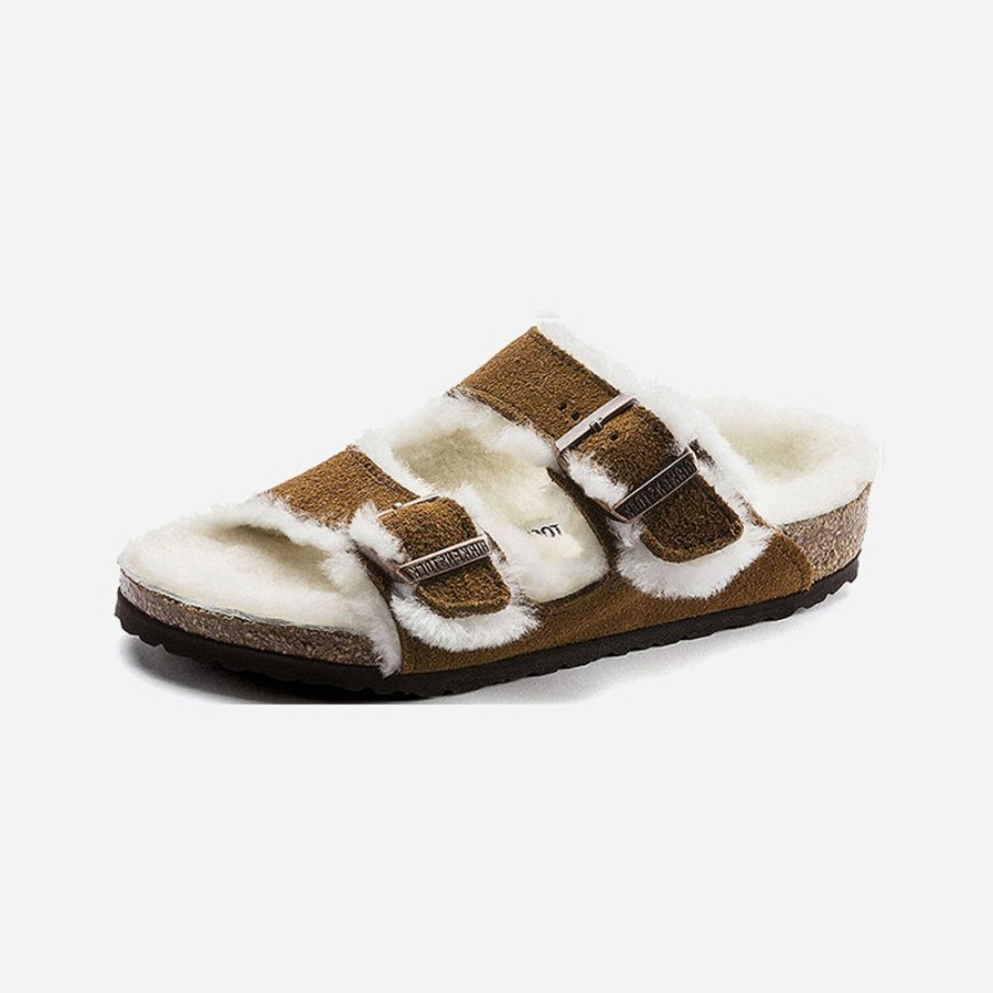 Kid'S Birkenstock | Birkenstock Kid'S Arizona Shearling Mink