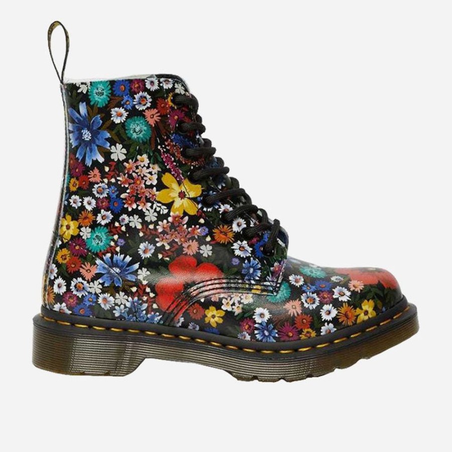 Women'S Dr. Martens | Dr. Martens 1460 Floral Mash Up