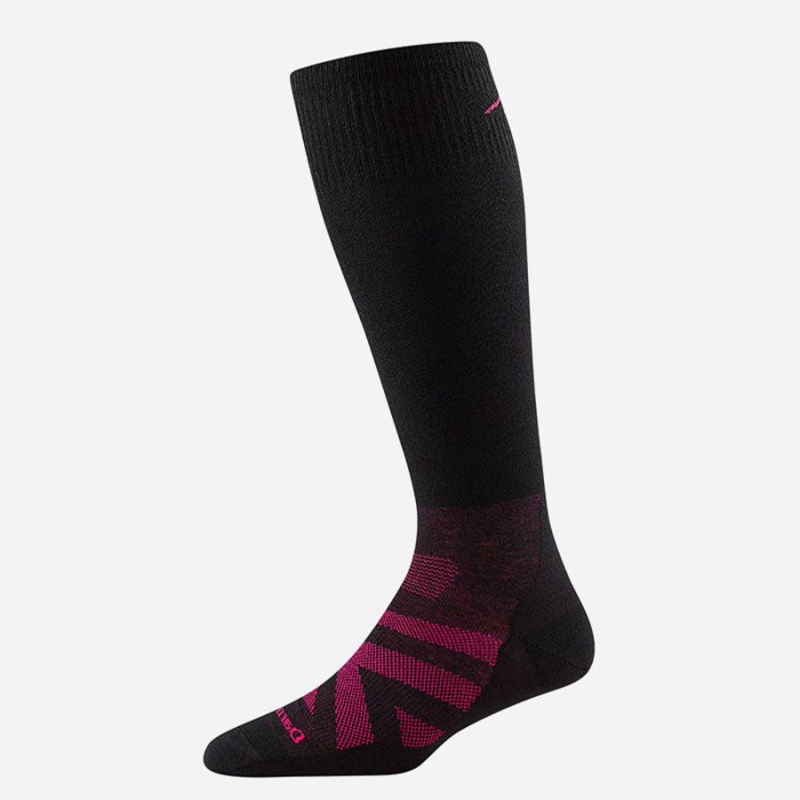 Socks Darn Tough | Darn Tough Rfl Thermolite Otc Ultra Lightweight Black