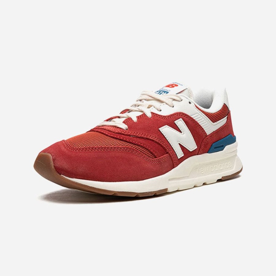 Men'S New Balance | New Balance Men'S 997H White/Team Red