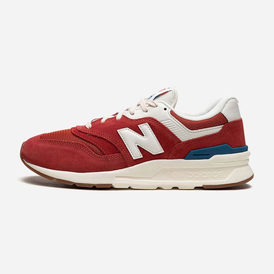 Men'S New Balance | New Balance Men'S 997H White/Team Red