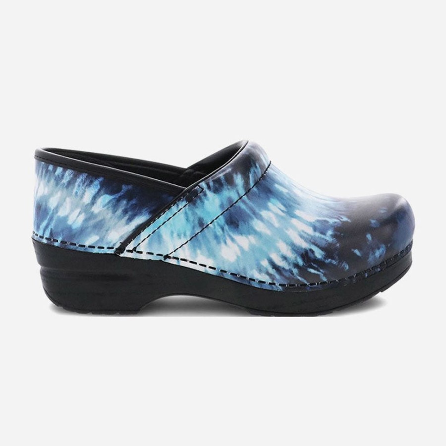 Women'S Dansko | Dansko Professional Blue Tie Dye