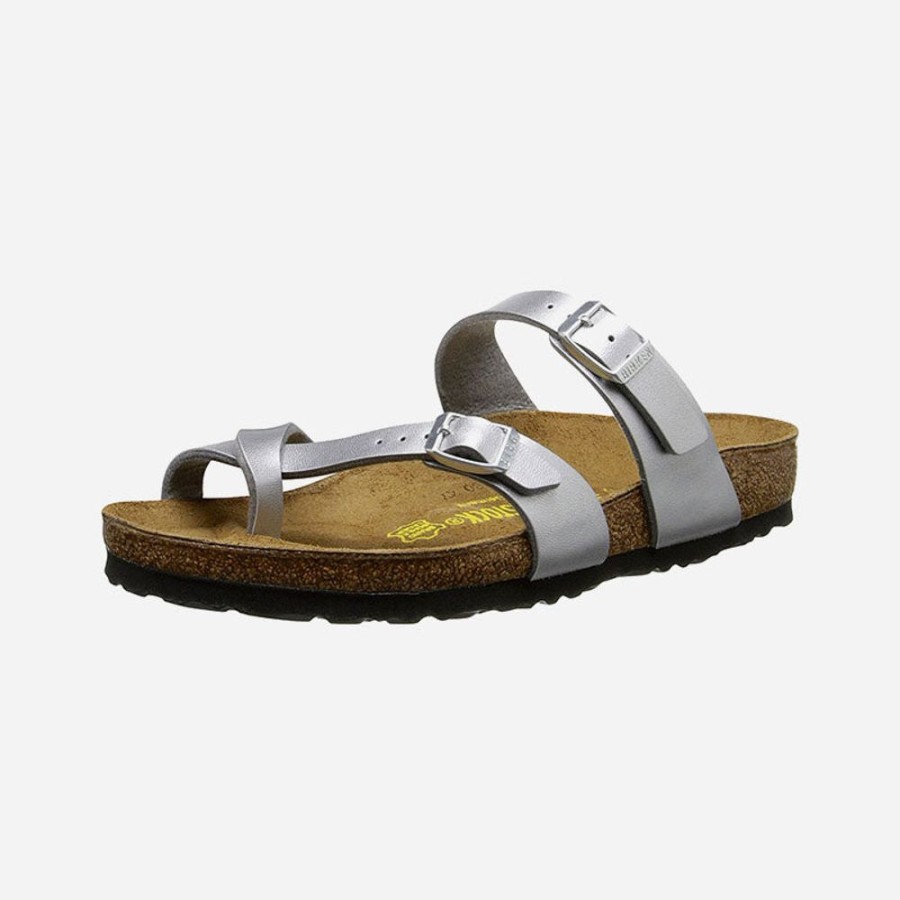 Women'S Birkenstock | Birkenstock Mayari Birko-Flor Silver