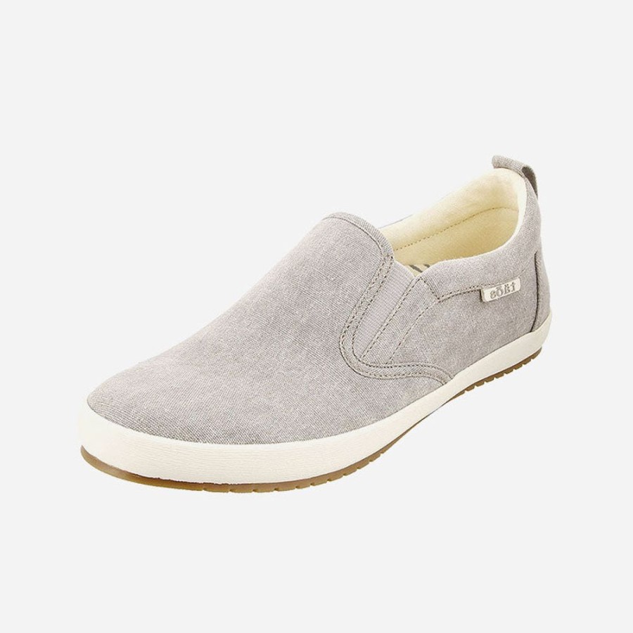 Women'S Taos Footwear | Taos Footwear Dandy Grey Washed Canvas