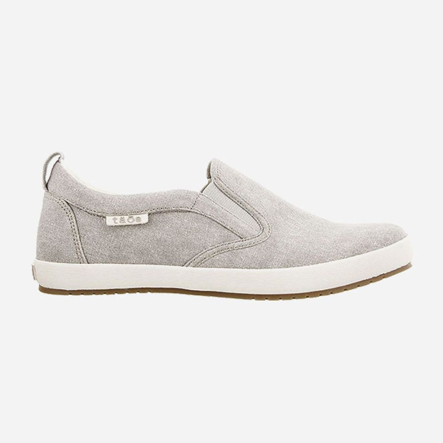 Women'S Taos Footwear | Taos Footwear Dandy Grey Washed Canvas