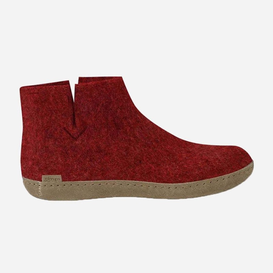 Women'S Glerups | Glerups Unisex Boot Red