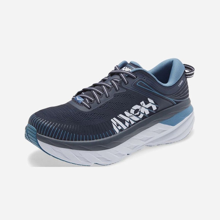 Men'S Hoka | Hoka Men'S Bondi 7 Ombre Blue/Provincial Blue