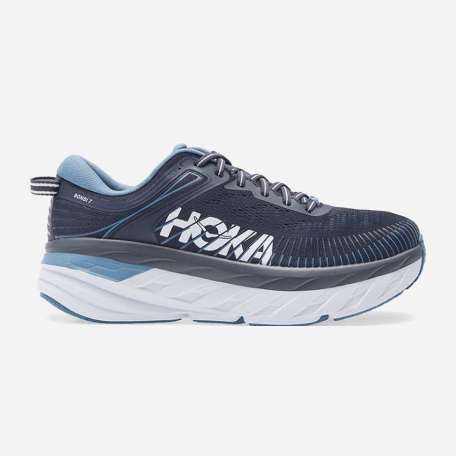 Men'S Hoka | Hoka Men'S Bondi 7 Ombre Blue/Provincial Blue