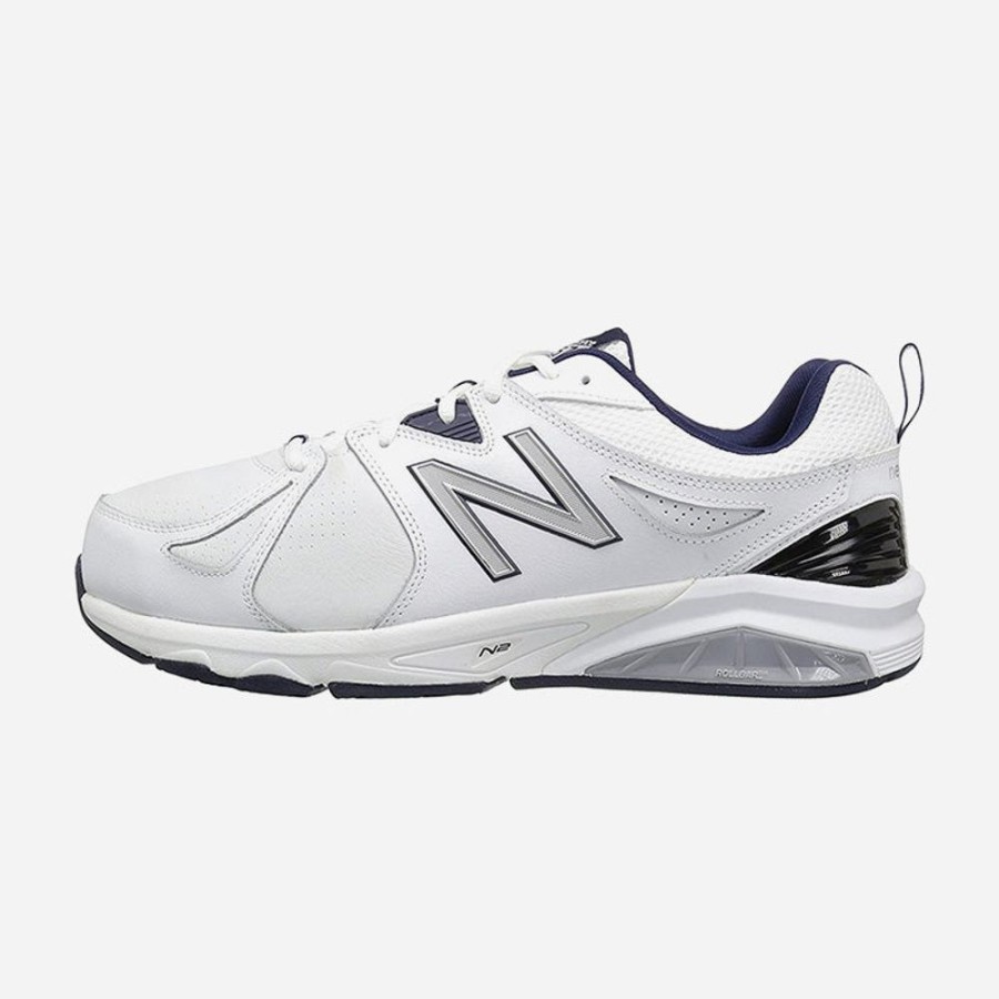 Men'S New Balance | New Balance Men'S 857V2 White/Navy