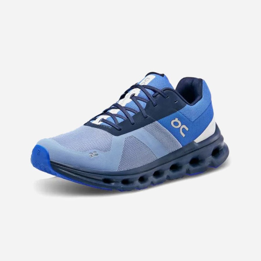 Men'S On Running | On Running Men'S Cloudrunner Shale/Cobalt