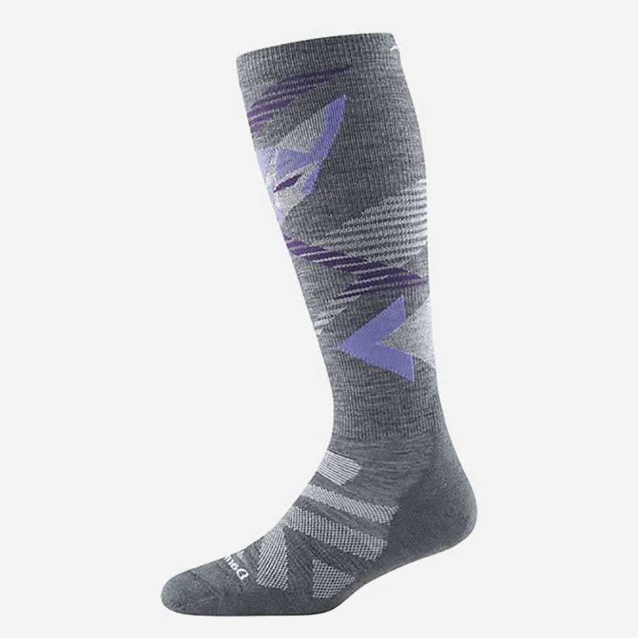 Socks Darn Tough | Darn Tough Juniper Otc Midweight With Cushion Grey