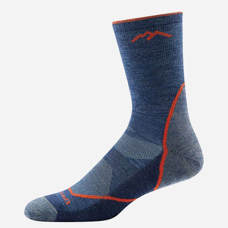 Socks Darn Tough | Darn Tough Men'S Light Hiker Micro Crew With Light Cushion