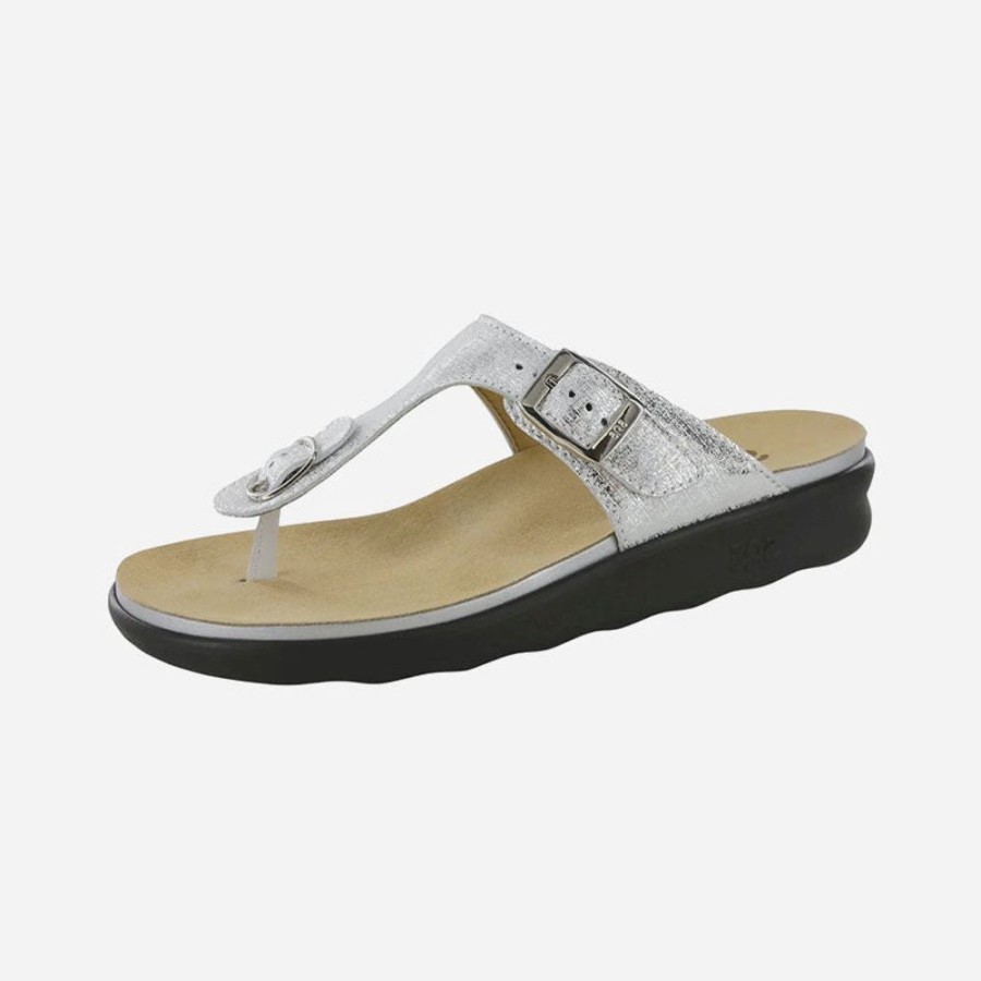 Women'S SAS | Sas Sanibel Shiny Silver