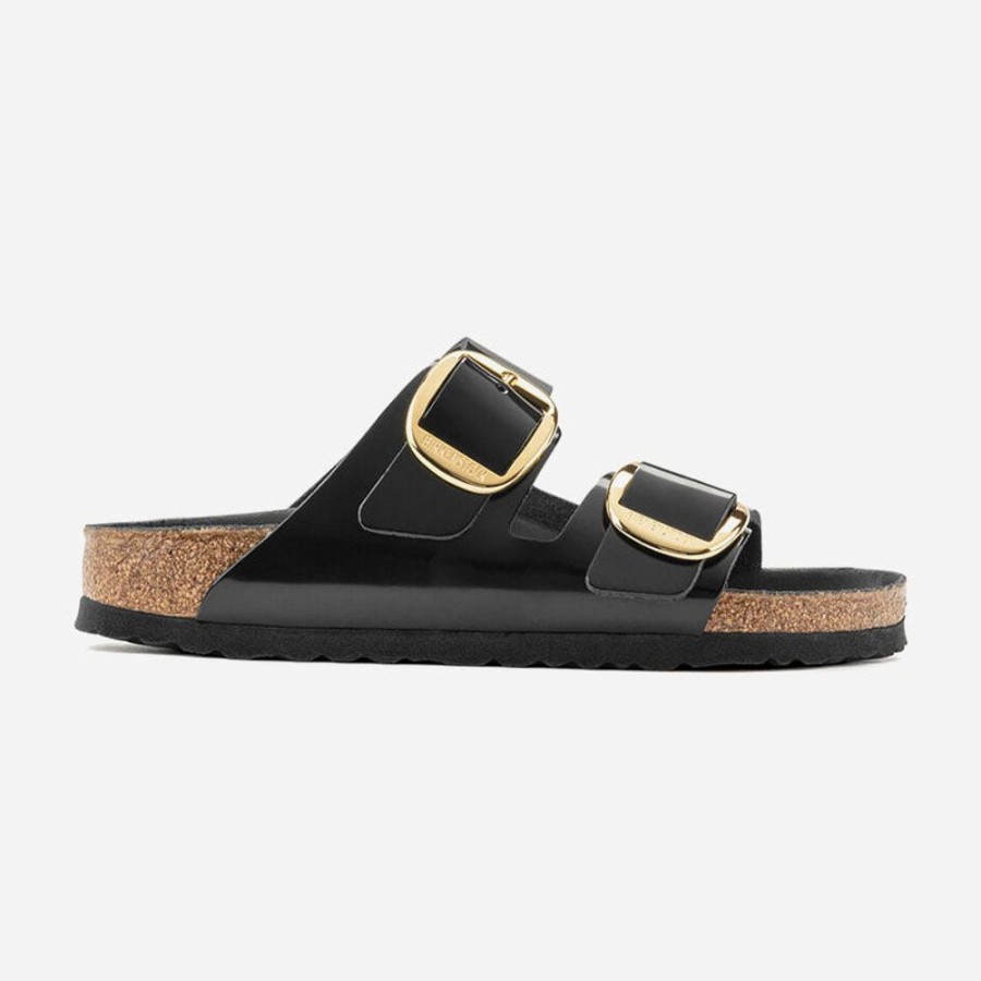 Women'S Birkenstock | Birkenstock Arizona Big Buckle High Shine Leather