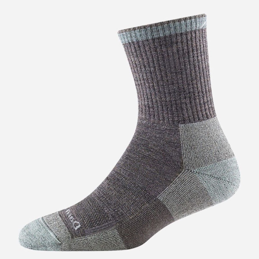 Socks Darn Tough | Darn Tough Mollie Beattie Micro Crew Midweight With Cushion Shale