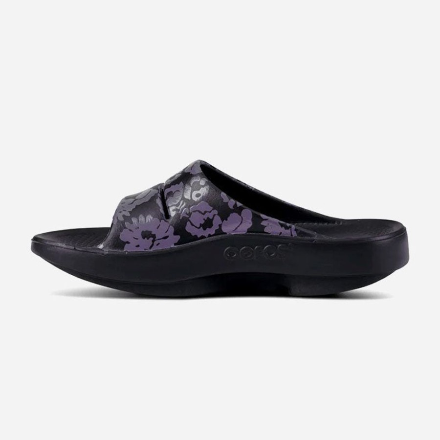 Women'S Oofos | Oofos Ooahh Limited Midnight Tropic