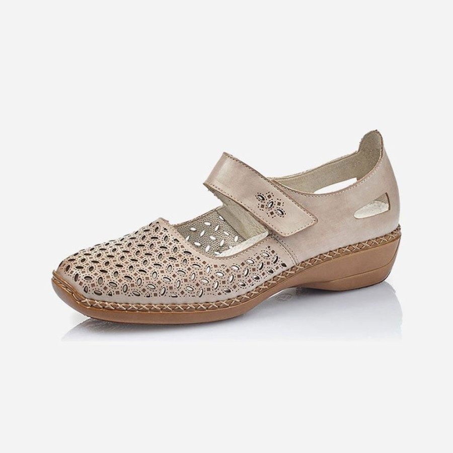 Women'S Rieker | Rieker Doris G8 Clay/Silver