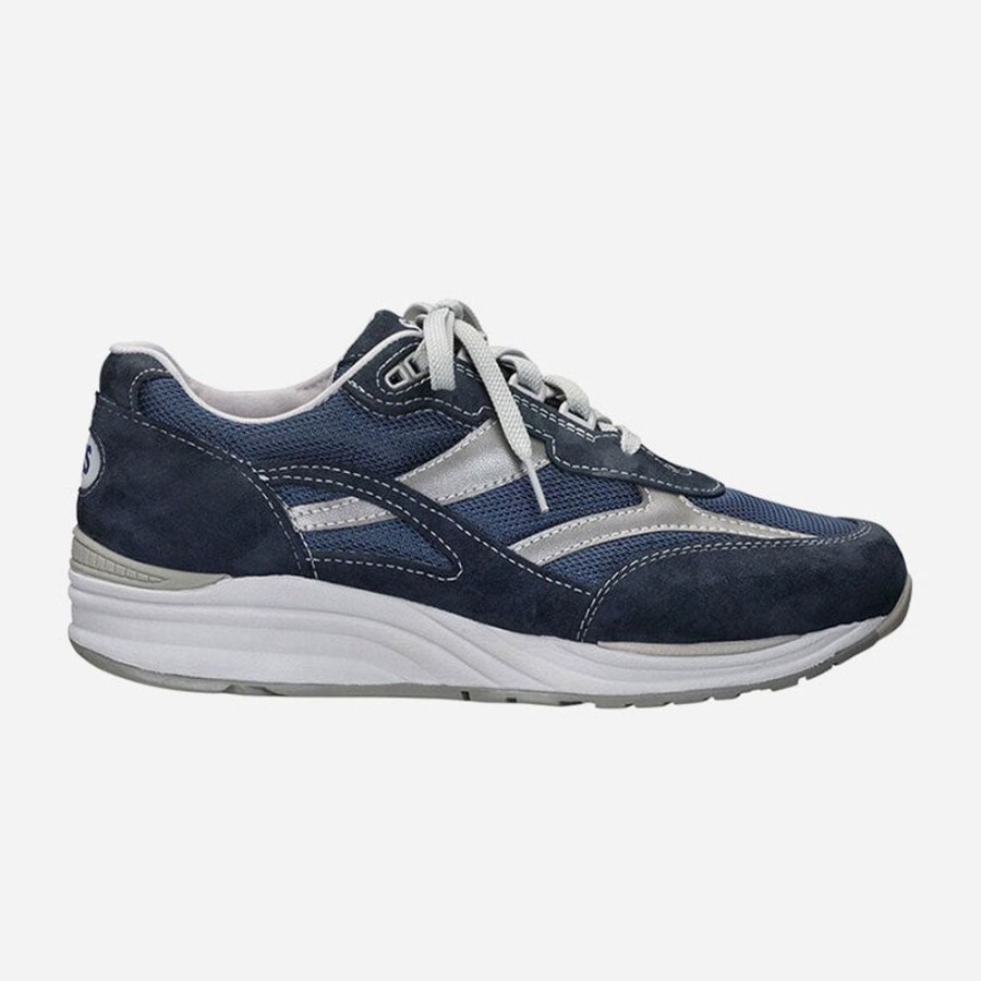 Men'S SAS | Sas Journey Blue Mesh