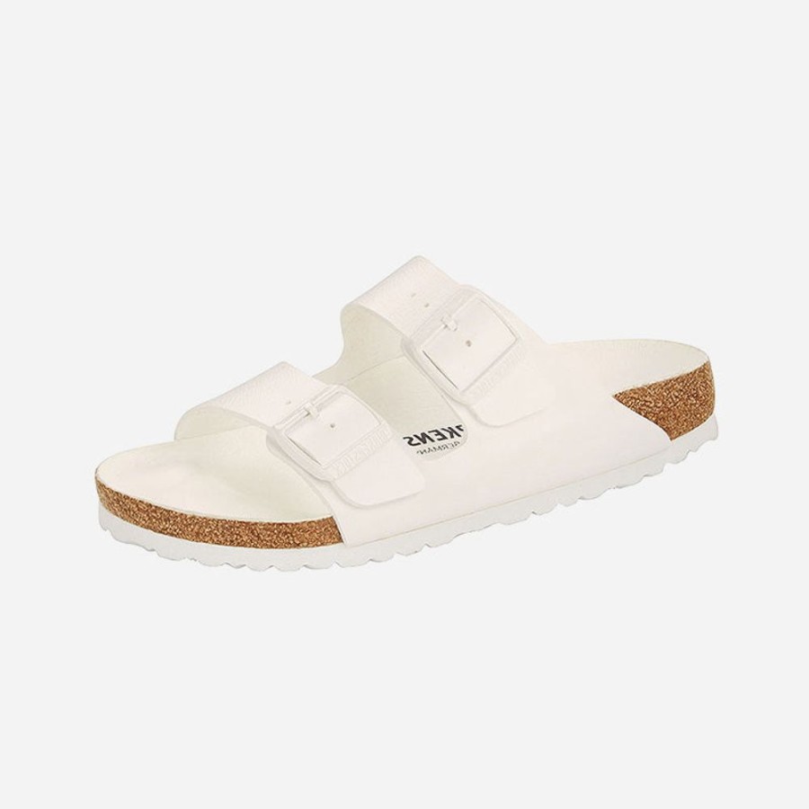 Women'S Birkenstock | Birkenstock Arizona Birko-Flor White