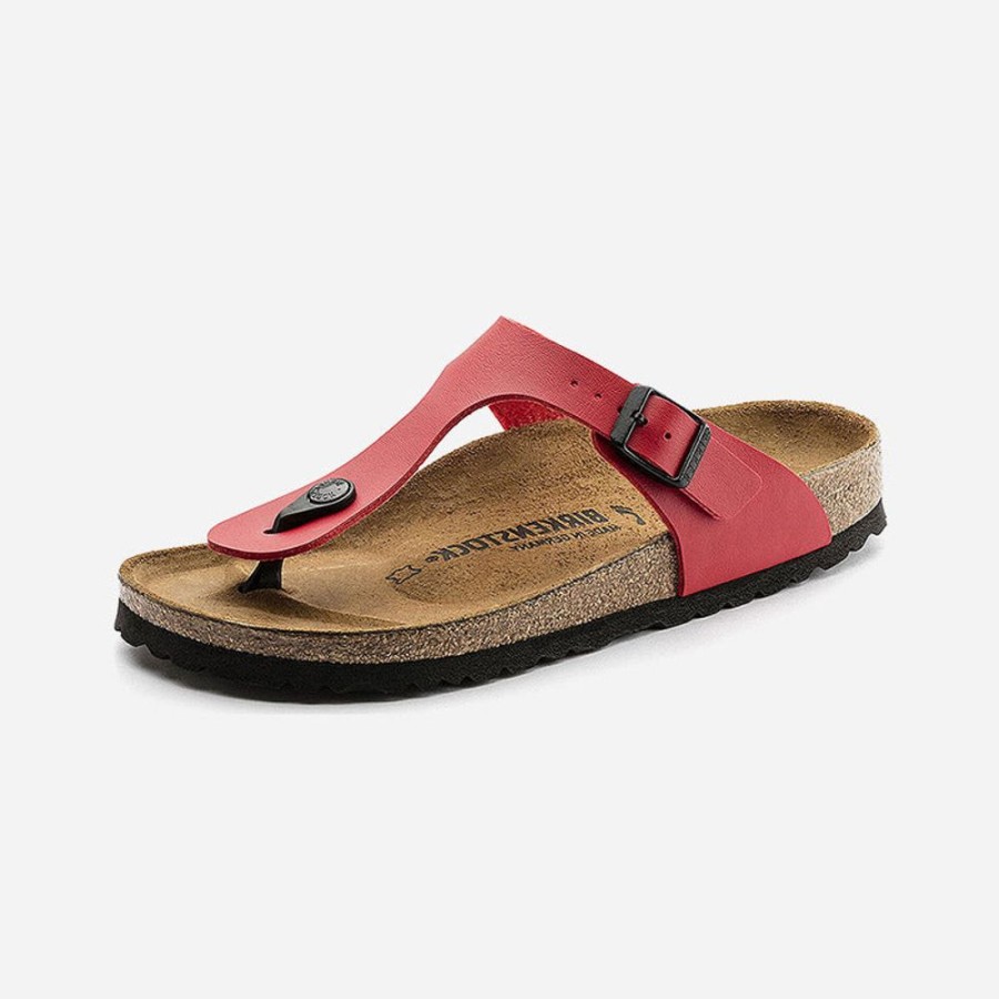 Women'S Birkenstock | Birkenstock Gizeh Birko-Flor Cherry