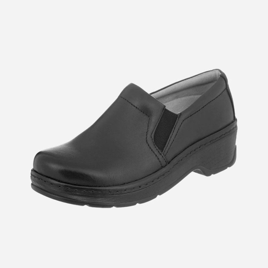 Women'S Klogs | Klogs Naples Black Smooth